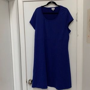 Royal Blue Plus Size Dress